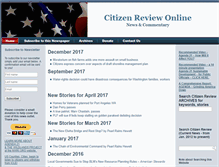 Tablet Screenshot of citizenreviewonline.org